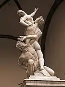 Rapto de las Sabinas (Giambologna).