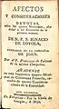 Publicación piadosa de gran venta del jesuita Francisco de Salazar (Sin año)