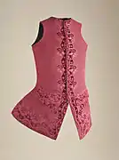 Chaleco francés de alrededor de 1750