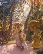 El regreso de las espigadoras, 1908