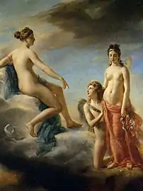 L'Amour suppliant Vénus de pardonner à Psyché1827Georges Rouget.