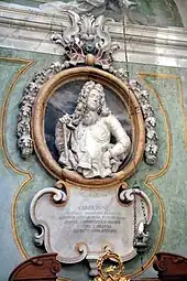 Busto del emperador Carlos VI de Austria, 1715, Iglesia de Santa Teresa degli Scalzi (Nápoles).