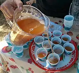 Sidra hecha de manzana Gravesteiner.