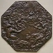 Diana y Calisto, de Guglielmo della Porta, ca. 1553-1555.