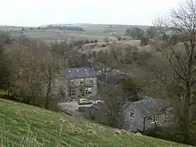 Una vivienda en medio del campo, fuera de todo núcleo de población, es un ejemplo de diseminado