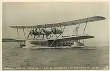 Short Calcutta (G-EBVH) de Imperial Airways (1937)