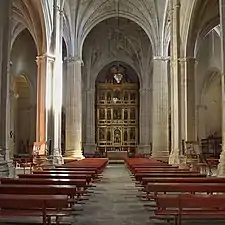 Interior de la iglesia