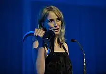 Ingrid García-Jonsson recoge el Premio Un Futuro de Cine en el año 2016