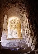 Interior del castillo