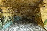 Interior de la cámara B