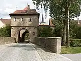 Iphofen, el torre: Mainbernheimer Tor