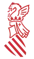 Isotipo, basado en el emblema, utilizado por la Generalidad Valenciana (1985-2018).
