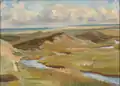 Johannes Wilhjelm - Bakket nordjysk landskab - 1928