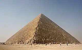 Gran Pirámide, de Keops, en Guiza