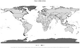 alt= Clima de tundra (ET)
Clima gélido (EF)