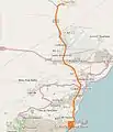 Recorrido de vuelta.