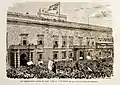 Protestas contra el impuesto sobre el pan, década de 1880