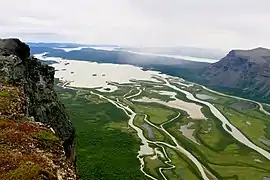 Delta del Laitaure y lago Laitaure