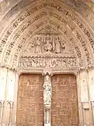 Portada de la Virgen Blanca, catedral de León