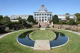 El "Lewis Ginter Conservatory".