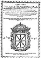 "Quaderno" de las leyes aprobadas por las Cortes de Navarra reunidas en 1646, impreso por Martín de Labayen y Diego de Zabala "Impressores del Reyno de Navarra"