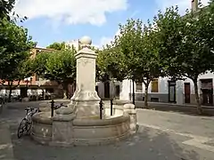 Fuente de la plaza de los Árboles