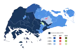 Elecciones generales de Singapur de 2006