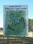 Mapa interno del Zoológico