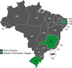 Elecciones presidenciales de Brasil de 1930