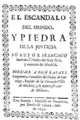 Libro de moral impreso por Martín Gregorio de Zabala en 1696