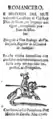 Romances del Cid con el pie de imprenta de "Martín de Zavala" y fechado en 1706, seis años después de su fallecimiento. Debe de ser una edición pirata