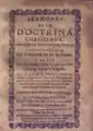 Libro de sermones impreso por Martín Gregorio de Zabala y puesto a la venta "en su casa de la calle Mayor" (1691)