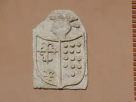 Calle del Torrejón, 24. Heráldica de los Arévalo