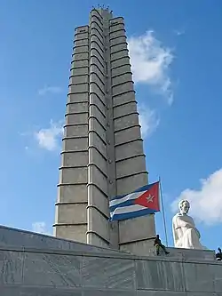 Monumento a José Martí en La Habana, Cuba (16 de enero de 2005)