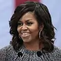 Michelle ObamaServicio 2009–2017Nació en 1964 (60&nbsp;años)Esposa de Barack Obama