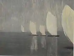 Veleros obra de Čiurlionis (1906)