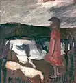 Chica con patos.  Paula Modersohn-Becker