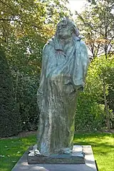 Auguste Rodin, Monument à Balzac (1898), París, museo Rodin