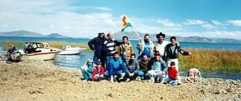 La Mueca 1990 - Lago Titicaca (Bolivia). ago-1990