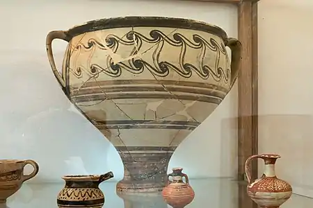 Cerámica micénica.