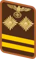Parche de cuello de un Hauptbereitschaftsleiter.