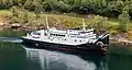 Navío Veøy, ferry regular a Geiranger.