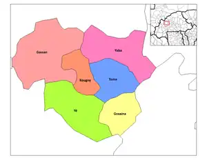 Departamentos de Nayala.