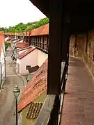 Vista de la muralla.