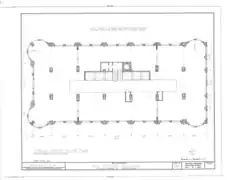 Plano del primer piso.