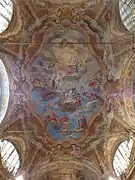 Giacomo Boni, Vergine Assunta, bóveda del Oratorio de San Felipe Neri