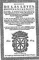 Cuaderno de las Cortes de Navarra de 1624, por Juan de Oteiza "impressor del Reyno de Navarra"