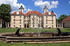 Palacio en Otwock Wielki (1682-1689) (Jakub Fontana)