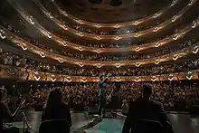 Paco Montalvo en el Gran Teatro del Liceo de Barcelona