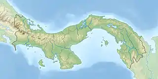Península Valiente o de las Antillas ubicada en Panamá